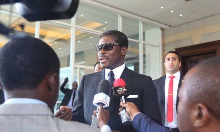 Vice-presidente da Guiné Equatorial, Teodore Nguema Foto: Reprodução/Facebook