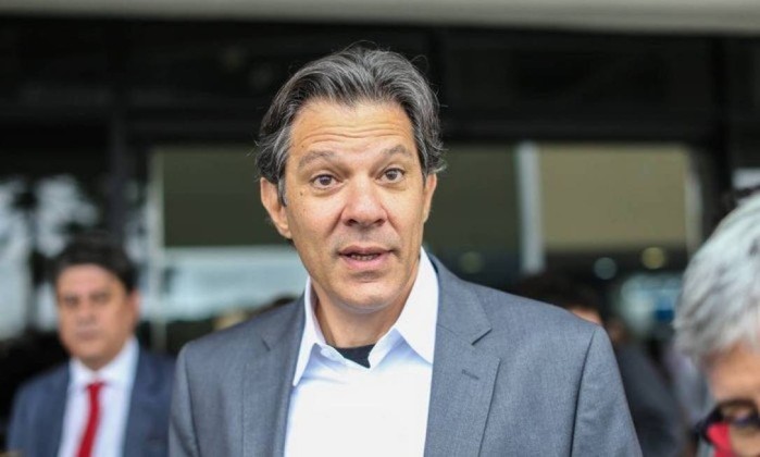 O candidato do PT a presidente, Fernando Haddad Foto: AGB Geraldo Bubniak / Agência O Globo