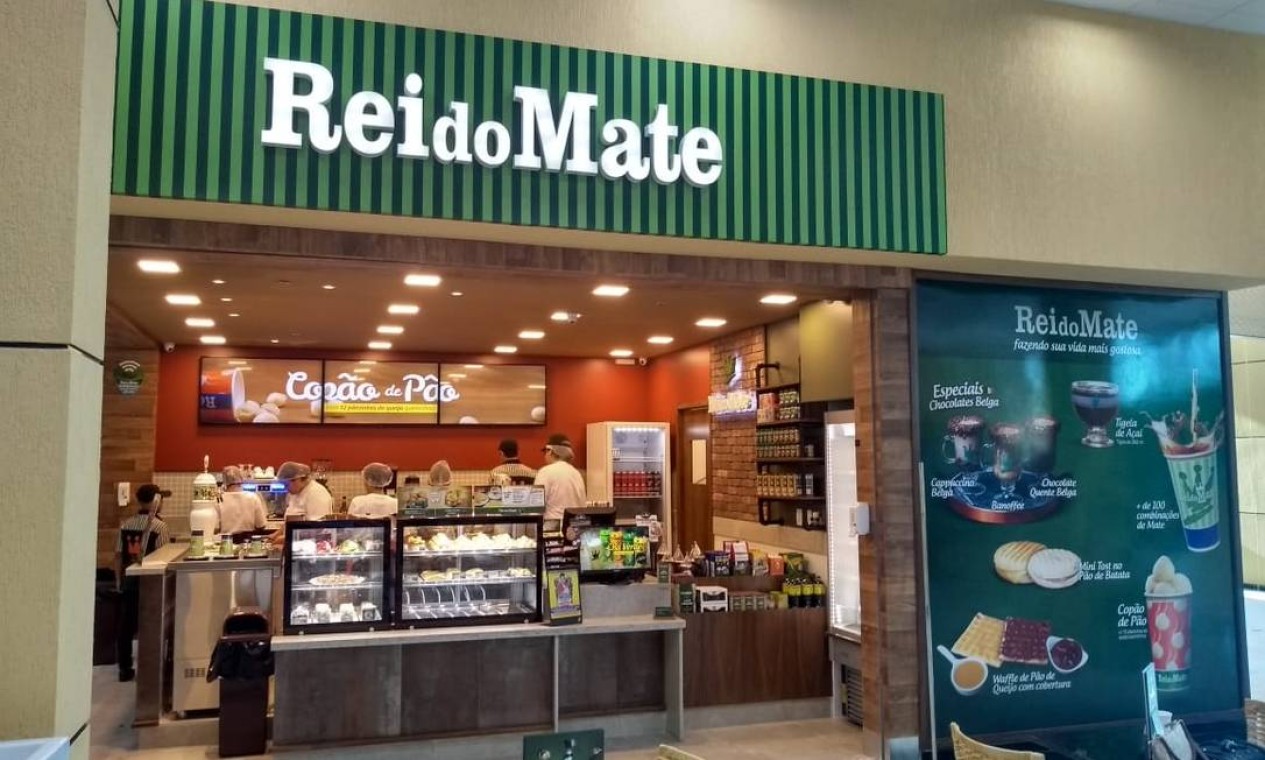 Rei do Mate - Lanchonete deseja abrir mais nove lojas no estado do Rio. Investimento inicial: de R$ 250 mil a R$ 500 mil Foto: Divulgação