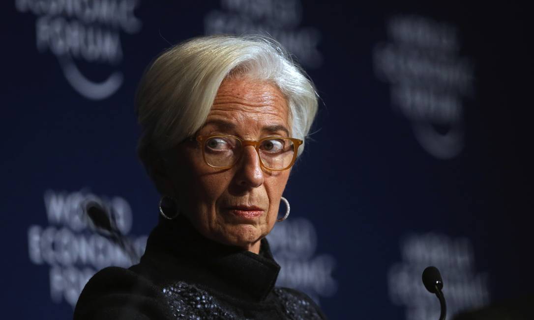 Christine Lagarde, diretora-gerente do FMI Foto: Matthew Lloyd 
