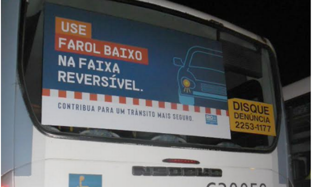 Campanha Alerta Para O Uso Do Farol Baixo Nas Faixas Revers Veis Da