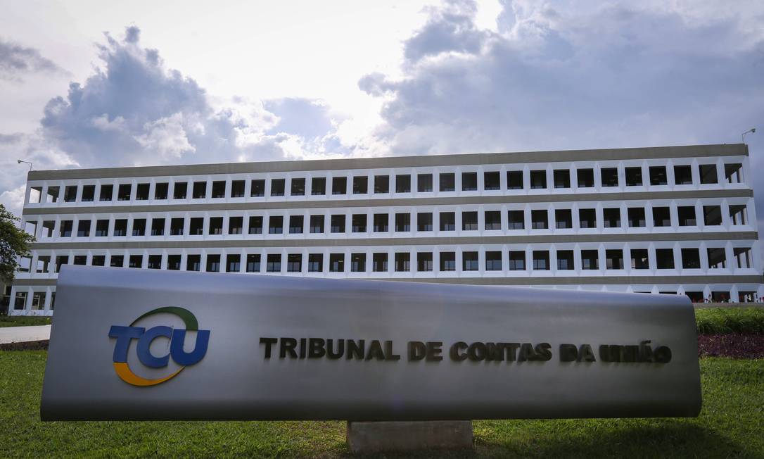 Fachada do Tribunal de Contas da União, em Brasília Foto: André Coelho/Agência O Globo/15-03-2018