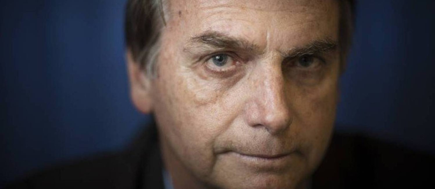 Jair Bolsonaro afirma em entrevista ao GLOBO que não entende de economia Foto: Leo Martins/Agência O Globo