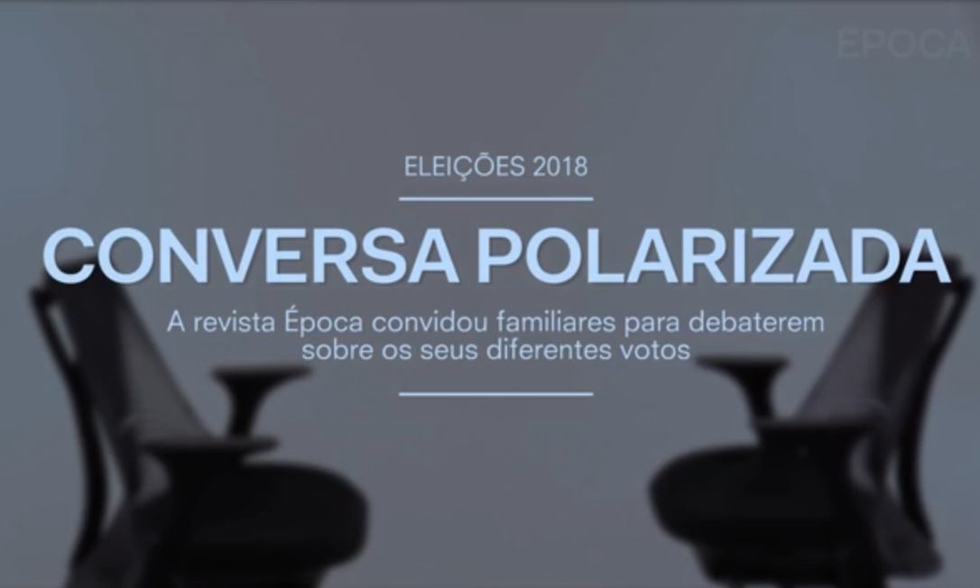 Familiares e casais discutem posições políticas Foto: Agência O Globo