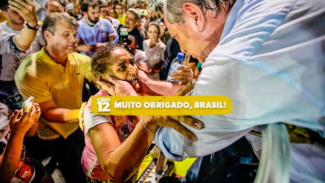 Imagem publicada na pÃ¡gina de Ciro Gomes no Facebook Foto: ReproduÃ§Ã£o/Facebook