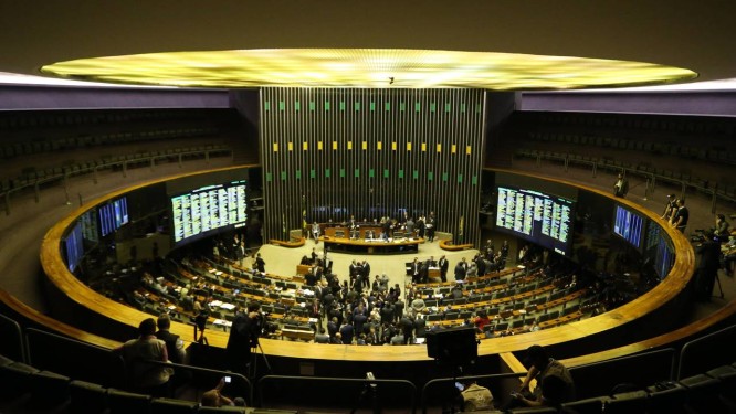 Plenário da Câmara dos Deputados Foto: Ailton de Freitas / Agência O Globo/11-07-2018