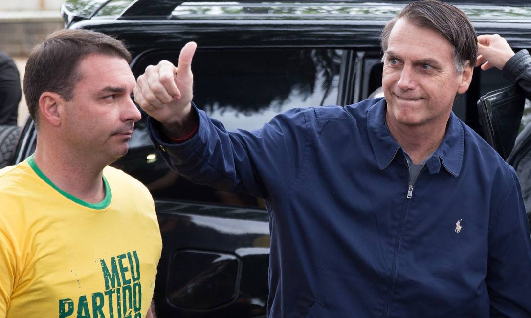 O candidato do PSL, Jair Bolsonaro Foto: Fernando Souza / AFP