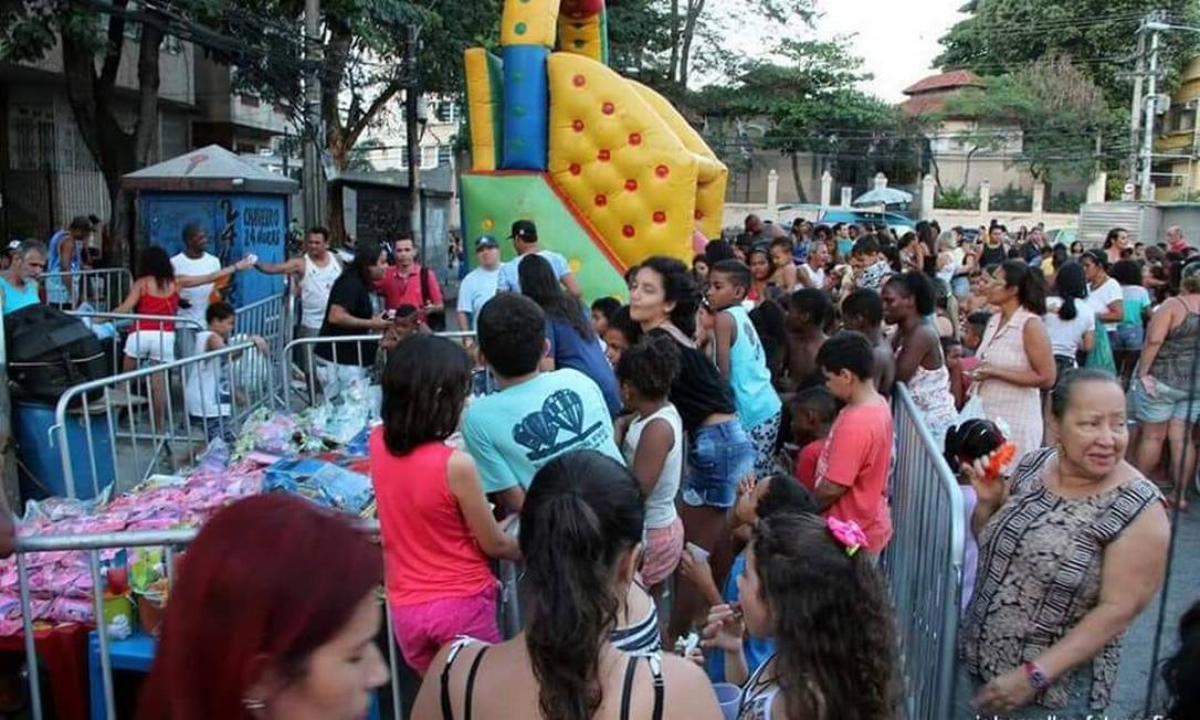 Festa de Dia das Crianças em São Cristóvão costuma reunir centenas de pessoas Foto: Divulgação