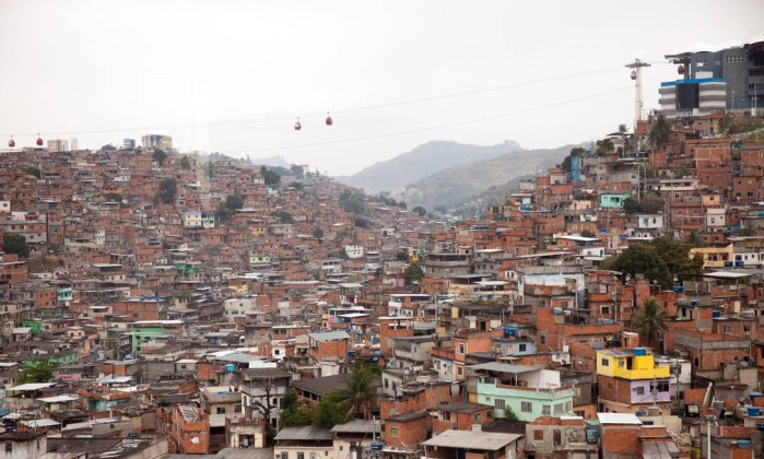 Favela do Alemão, na Zona Norte do Rio Foto: Arquivo