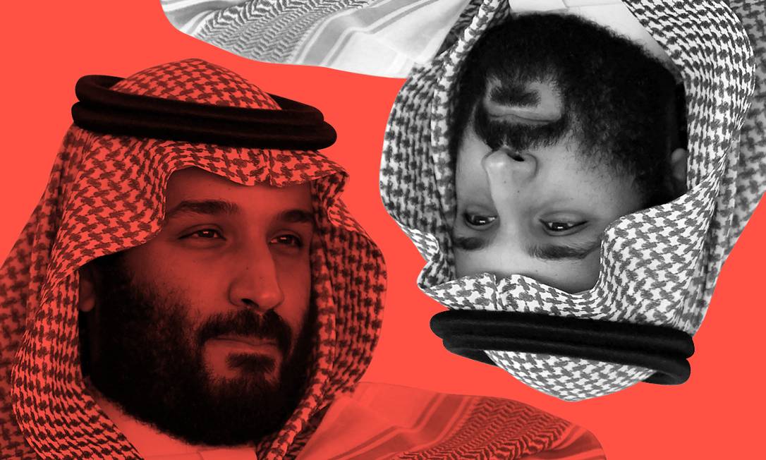 Mohammed bin Salman, príncipe herdeiro da Arábia Saudita Foto: Agência O Globo