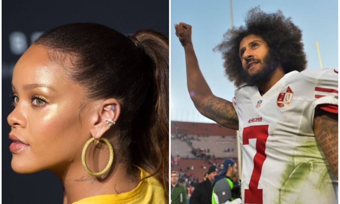 Rihanna recusou show no Super Bowl em apoio a Colin Kaepernick, diz revista  - Jornal O Globo