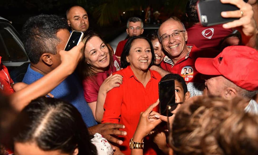 A senadora Fátima Bezerra, eleita governadora do Rio Grande do Norte Foto: Reprodução/Facebook