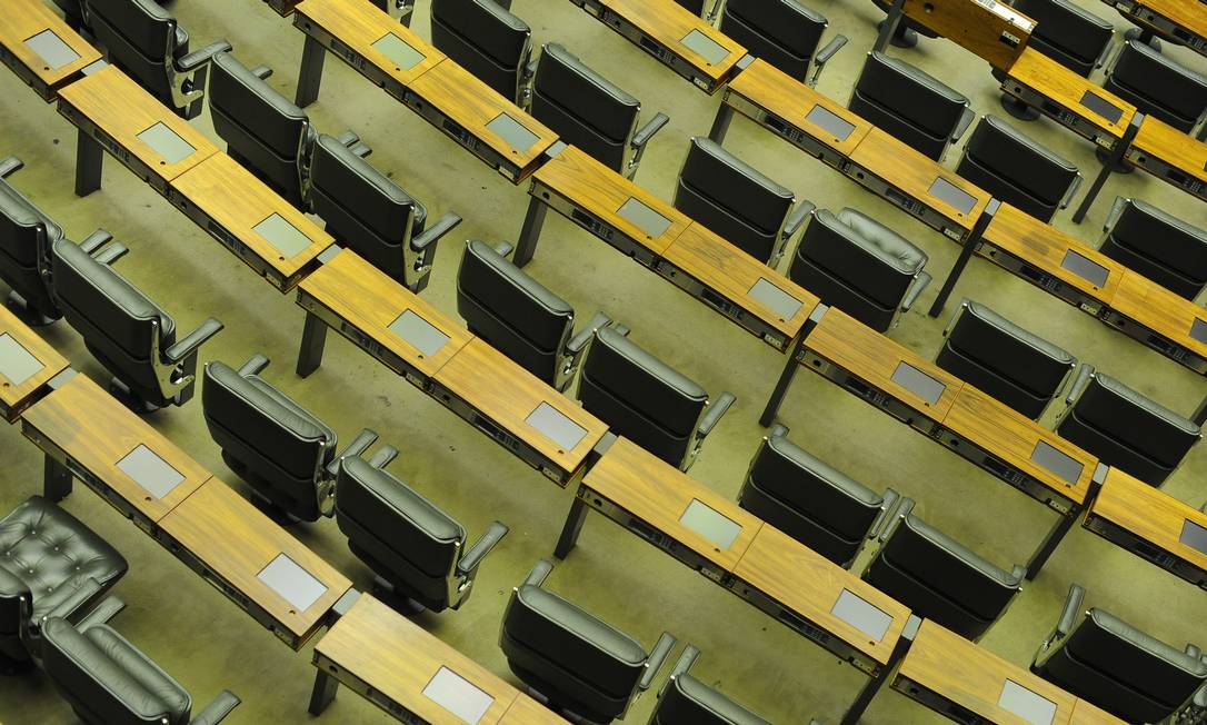Assentos vazios no Congresso Foto: Andressa Anholete / AF