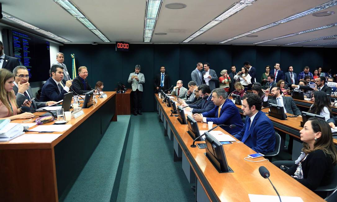 Sessão da comissão especial que analisa projeto Escola Sem Partido Foto: Alex Ferreira/Câmara dos Deputados/11-07-2018