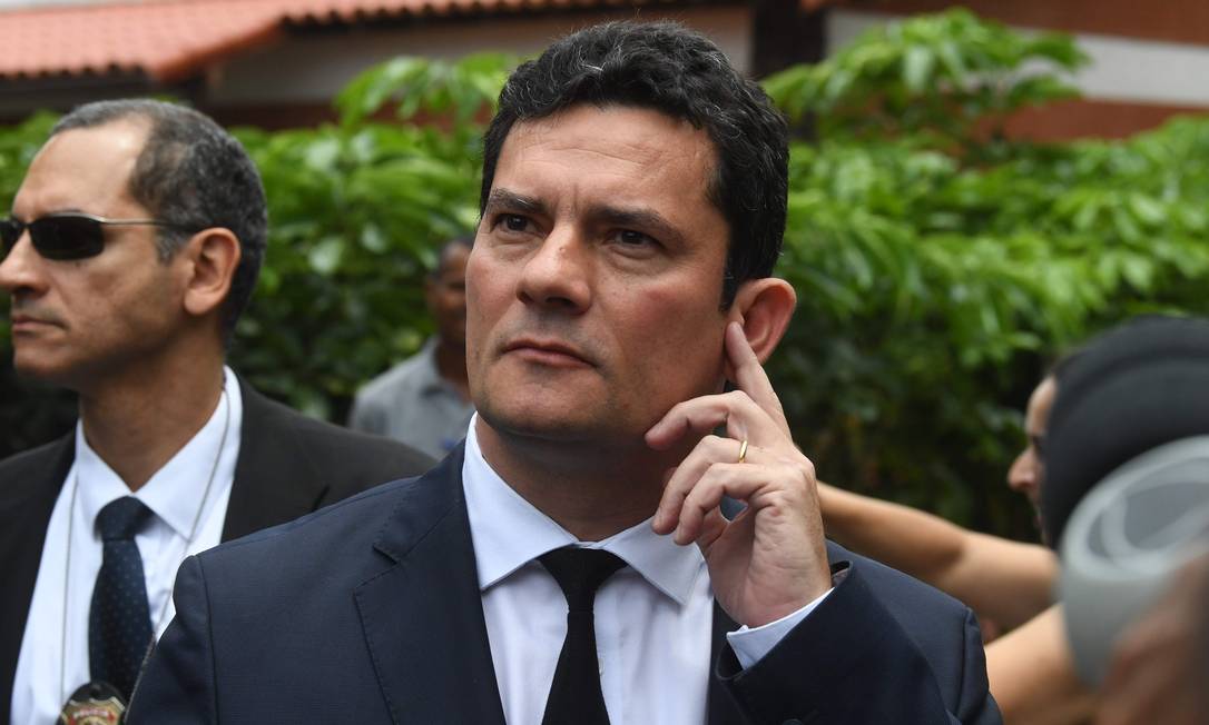 O juiz Sergio Moro será o ministro da Justiça do governo Bolsonaro Foto: MAURO PIMENTEL / AFP