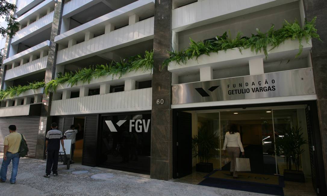 Prédio da FGV em Botafogo, Zona Sul do Rio Foto: Berg Silva