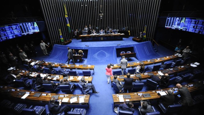 PlenÃ¡rio do Senado Federal durante sessÃ£o deliberativa o Foto: Jonas Pereira / Jonas Pereira/AgÃªncia Senado