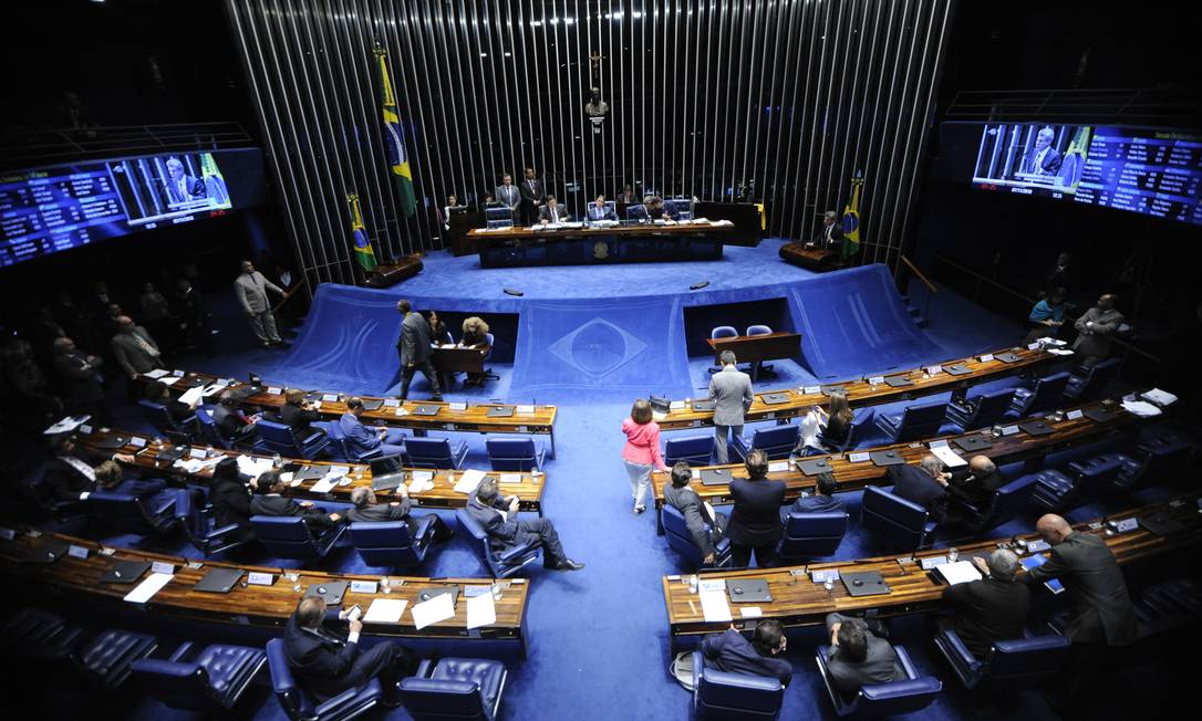 Plenário do Senado Federal durante sessão deliberativa o Foto: Jonas Pereira / Jonas Pereira/Agência Senado
