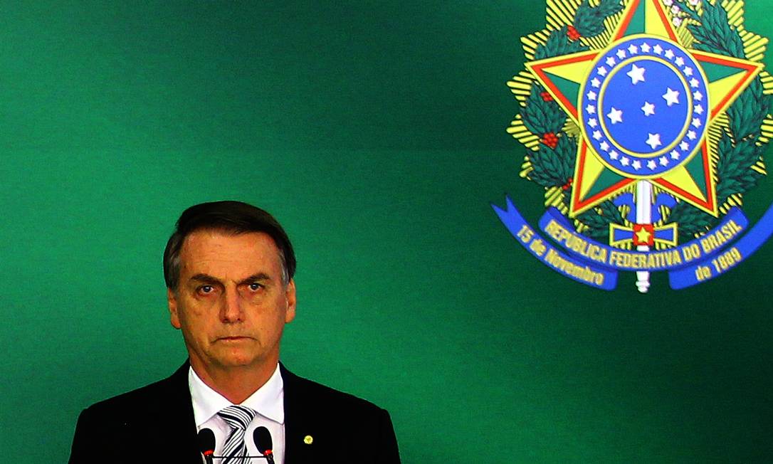 O presidente eleito, Jair Bolsonaro 07/11/2018 Foto: Jorge William / Agência O Globo