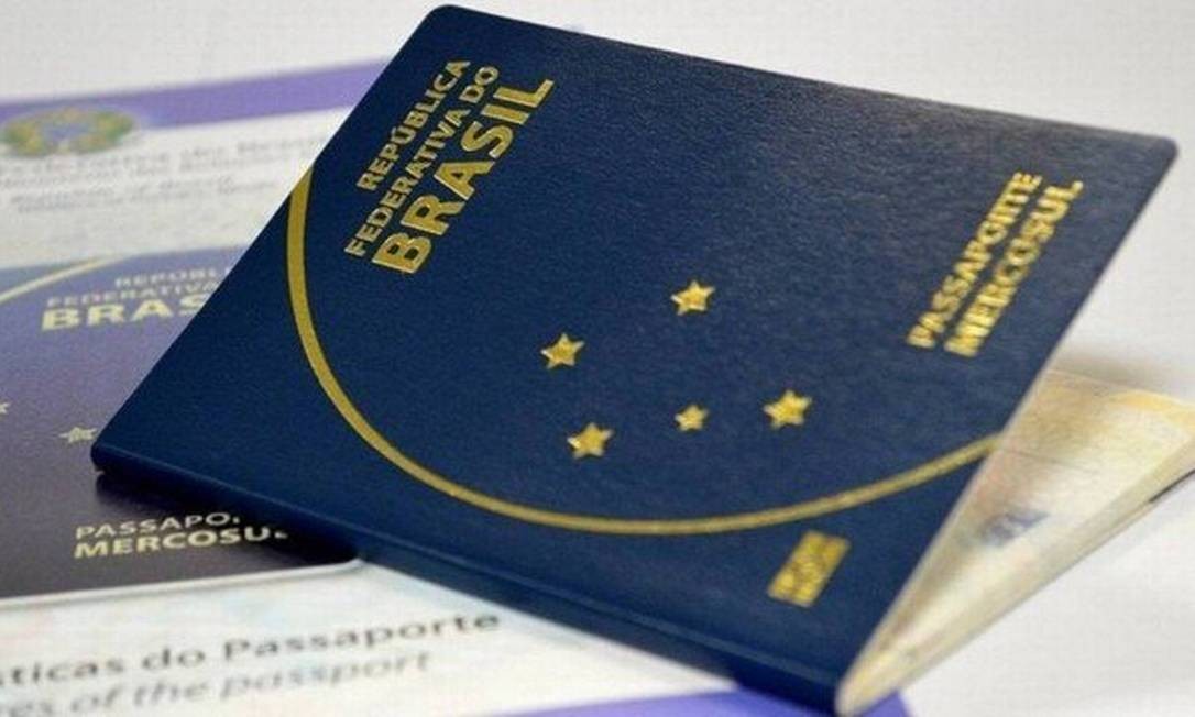 Passaporte brasileiro Foto: ReproduÃ§Ã£o