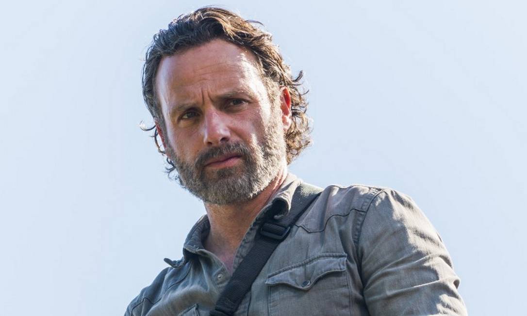 O ator Andrew Lincoln, como Rick Grimes, em "The Walking Dead" Foto: Divulgação