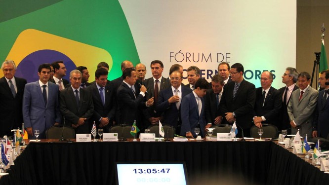 ReuniÃ£o da equipe do presidente eleito Jair Bolsonaro com governadores Foto: Jorge William / AgÃªncia O Globo