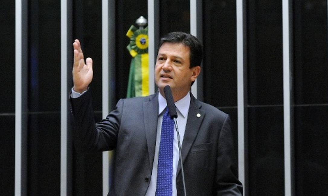 O deputado federal Luiz Henrique Mandetta (DEM-MS) foi anunciado ministro da Saúde de Bolsonaro Foto: Luis Macedo/Câmara dos Deputados