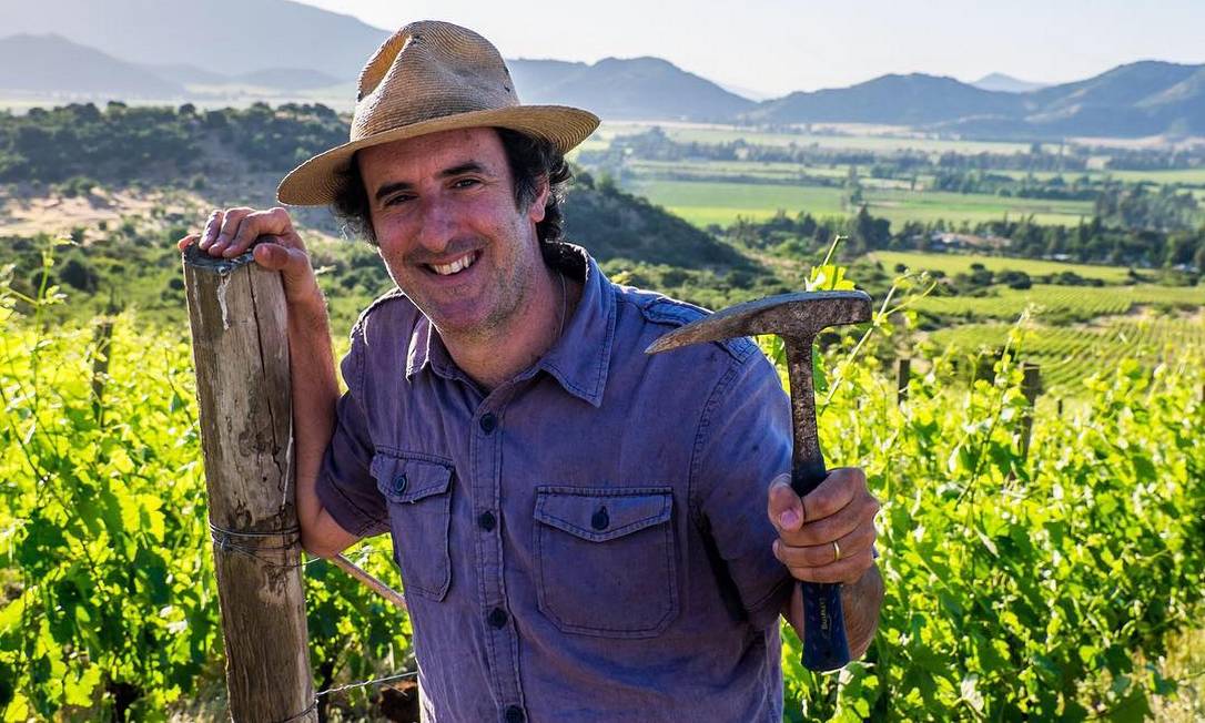 Para o enólogo chileno Cristóbal Undurraga, da Koyle, é pioneiro na produção de vinhos biodinâmicos na América Latina Foto: Divulgação