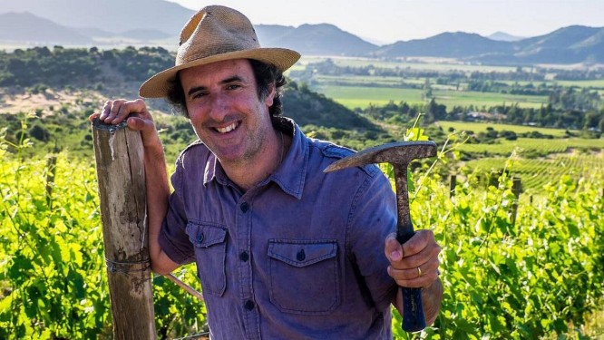 Para o enólogo chileno Cristóbal Undurraga, da Koyle, é pioneiro na produção de vinhos biodinâmicos na América Latina Foto: Divulgação