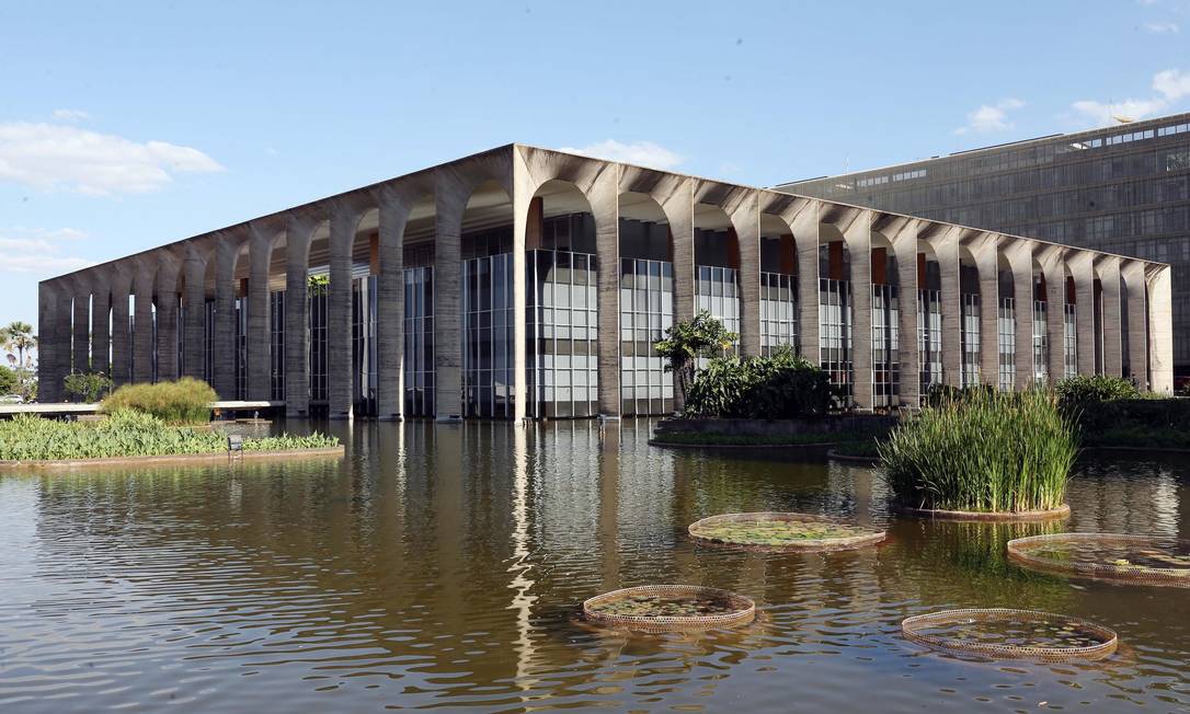 Palácio do Itamaraty, em Brasília Foto: Givaldo Barbosa / Agência O Globo