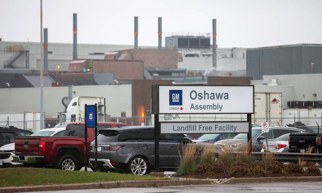 
Fábrica da General Motors em Oshawa, Ontario, no Canada
Foto:
CARLOS OSORIO
/
REUTERS

