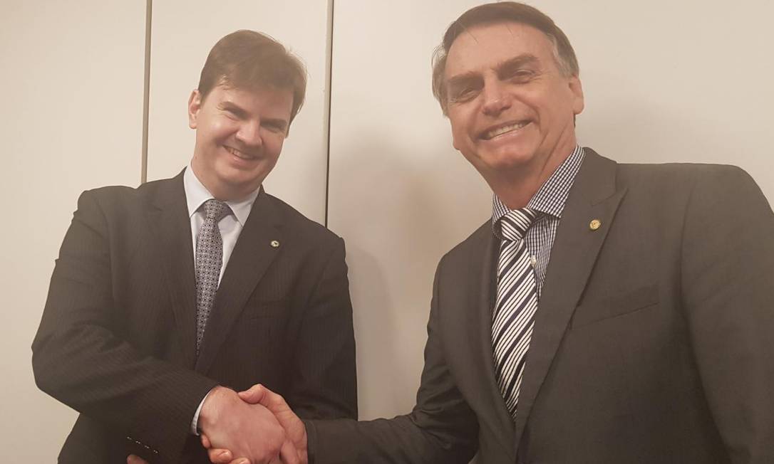 Bolsonaro com o futuro ministro do Desenvolvimento Regional Foto: Divulgação