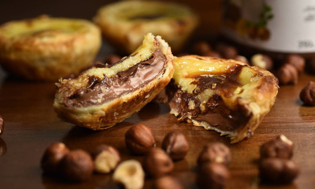 Aprenda a fazer o pastel de nata de Nutella da Gruta de Santo Antônio -  Jornal O Globo