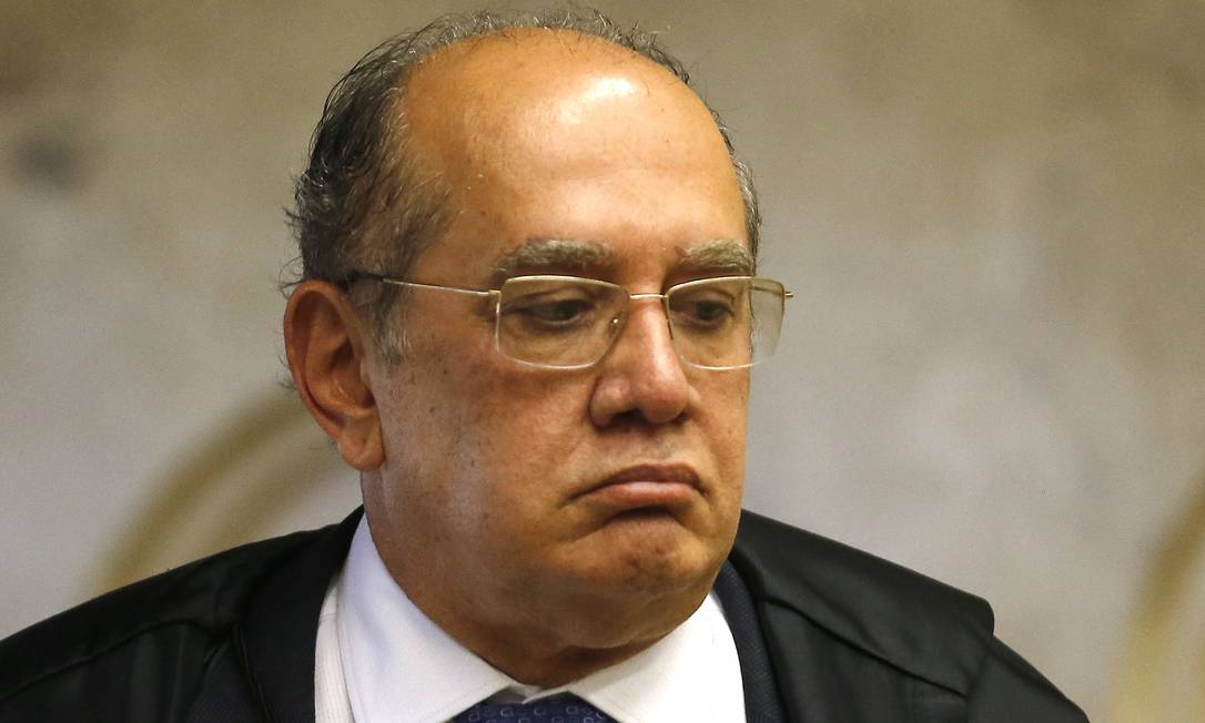  O ministro Gilmar Mendes do Supremo Tribunal Federal
Foto: Jorge William / Agência O Globo