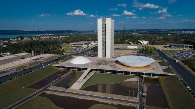 Congresso Nacional. Senado Federal aprovou projeto de lei que congela os coeficientes usados para distribuir o Fundo de Participação dos Municípios Foto: Daniel Marenco / Agência O Globo