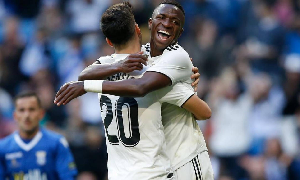 Vinícius Júnior Marca Em Goleada Do Real Madrid Na Copa Do Rei - Jornal ...