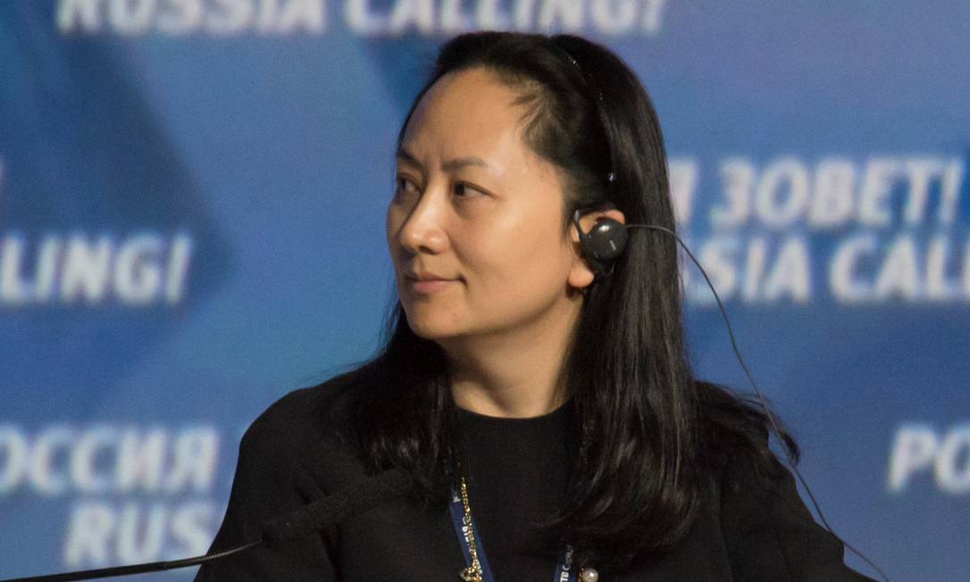 
Meng Wanzhou, diretora da gigante de tecnologia chinesa Huawei, foi detida no Canadá, a pedido dos EUA
Foto:
STRINGER
/
REUTERS
