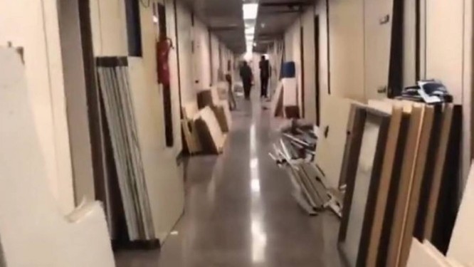 Salas que abrigavam divisões técnicas da Presidência estão sendo esvaziadas para uma curta reforma Foto: Agência O Globo