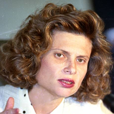 Zélia Cardoso de Mello, então ministra da Economia, 1990 Foto: Arquivo O Globo / Agência O Globo