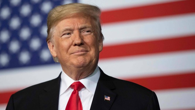 
O presidente americano Donald Trump
Foto: JIM WATSON / Jim Watson/AFP/7-12-2018