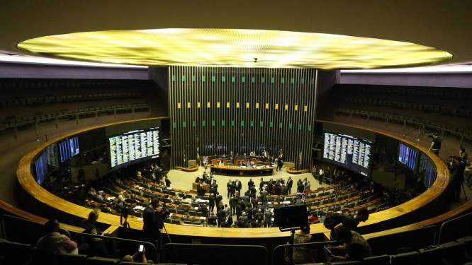 Sessão no Congresso Nacional, em Brasília Foto: Ailton de Freitas / Agência O Globo