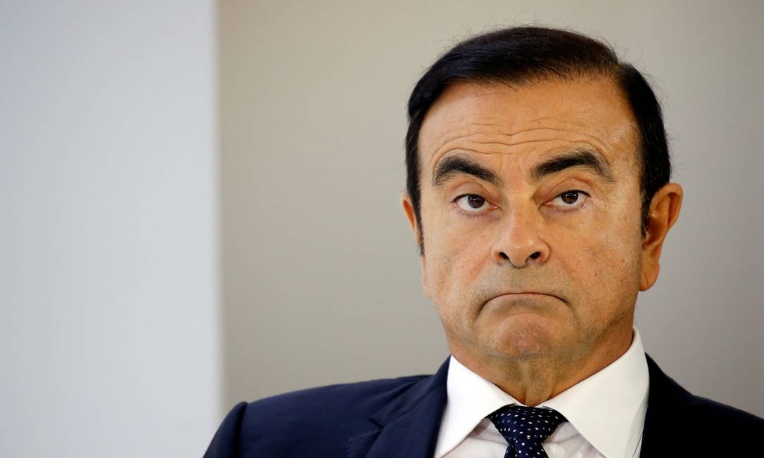 Brasileiro Carlos Ghosn, ex-presidente da Nissan, preso no Japão Foto: Regis Duvignau / REUTERS