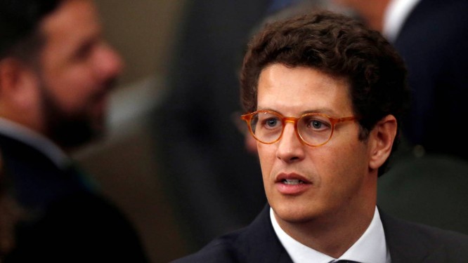 Ricardo Salles participa da diplomaÃ§Ã£o de Jair Bolsonaro Foto: Adriano Machado/Reuters/10-12-2018