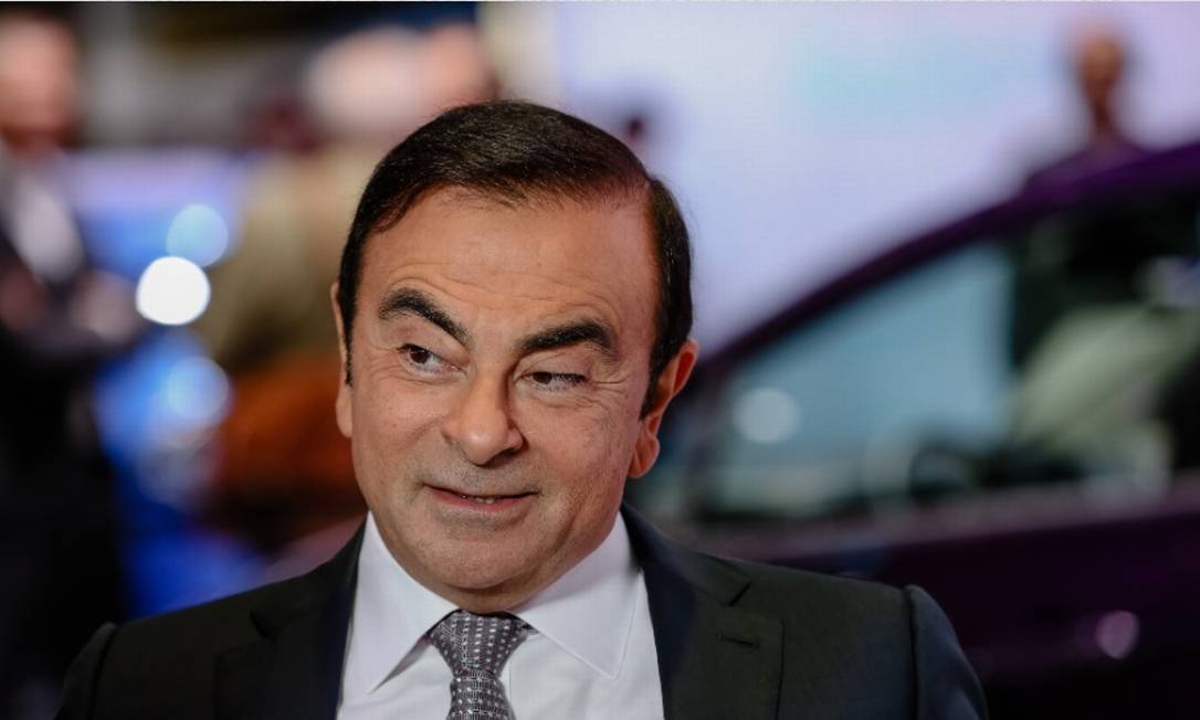 
Renault mantém na presidênca o executivo Carlos Ghosn, preso desde 19 de novembro em Tóquio, por acusações de crimes financeiros
Foto:
/
Bloomberg
