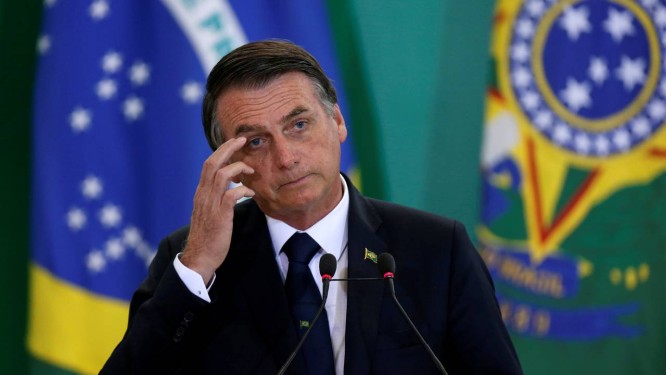 Resultado de imagem para Presidente do Brasil, Jair Bolsonaro 07/01/2019 REUTERS/Adriano Machado