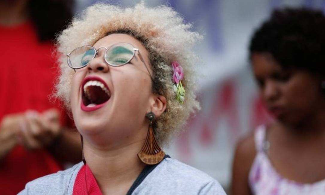 Dia Internacional da mulher: em março, movimentos feministas realizaram marcha em diversas cidades da América Latina Foto: Marcos Ramos