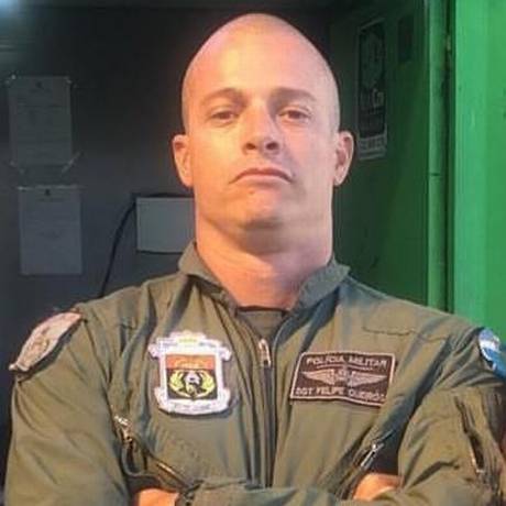 O sargento Felipe Marques Queiroz, morto em acidente de helicÃ³ptero Foto: ReproduÃ§Ã£o