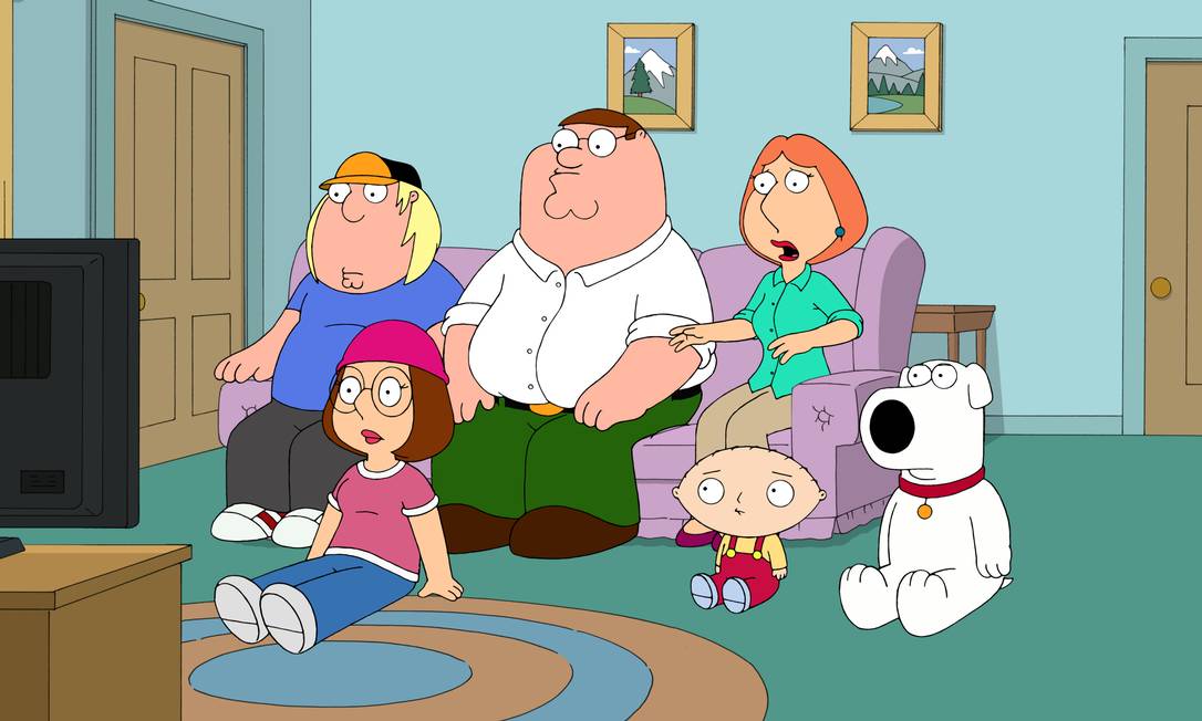 Cena do desenho animado "Family guy" Foto: Fox / Divulgação