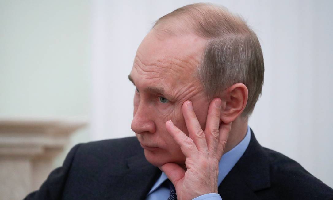 Presidente russo, Vladimir Putin, no Kremlin Foto: MAXIM SHEMETOV / REUTERS