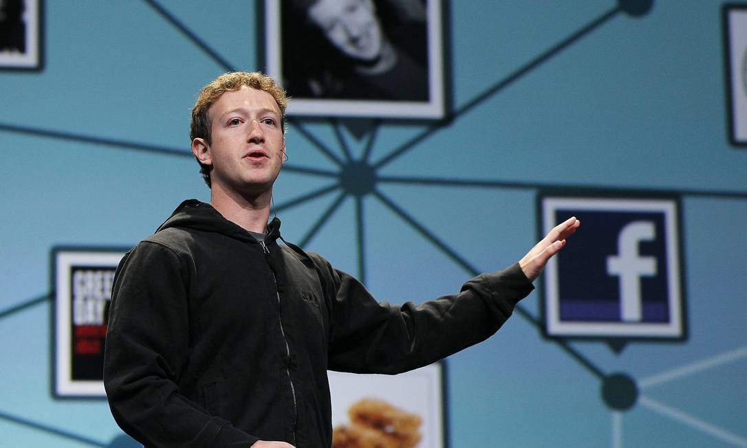 Zuckerberg: apesar de escândalos cercando o Facebook, fortuna subiu para US$ 65,6 bilhões Foto: JUSTIN SULLIVAN / AFP
